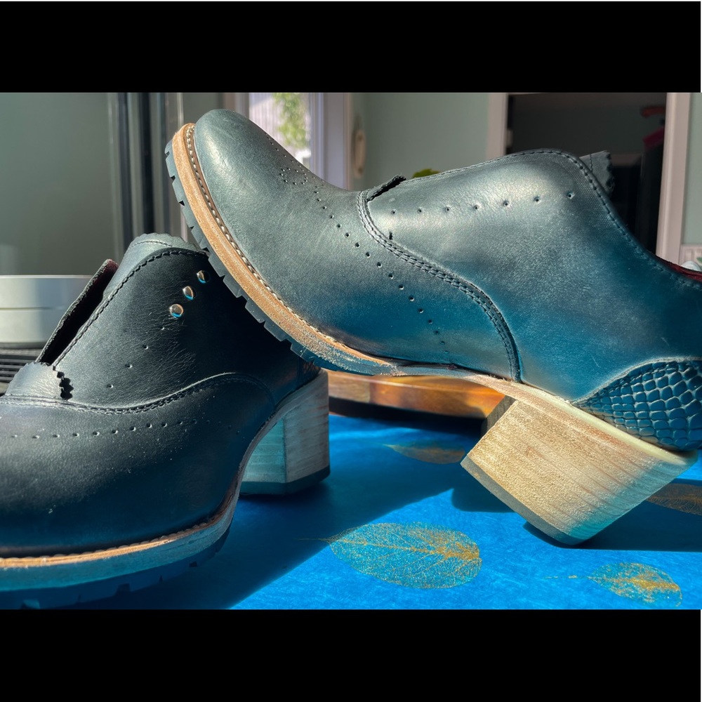 Freebird by Steven Black Leather Ankle Booties - Picture 7 of 7